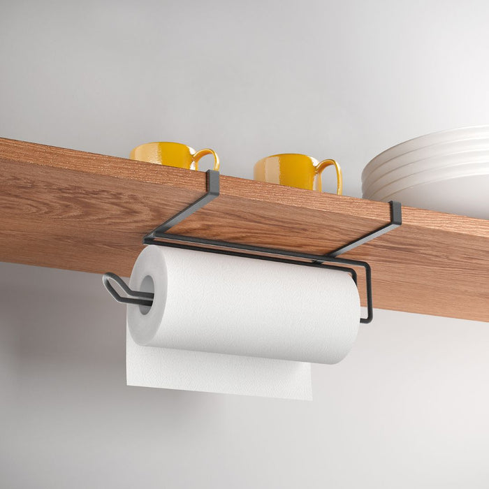 Undershelf Hanging Paper Roll Holder 2 Way