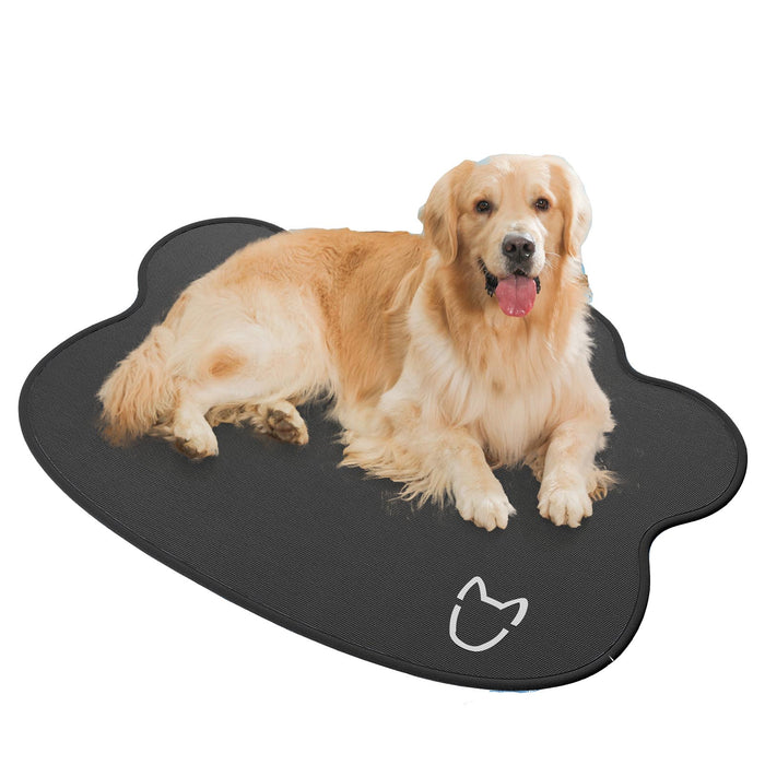 Pet Sleeping Ice Silk Cool Pad Mat - Black