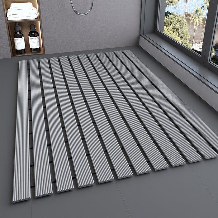 Non Slip Bathroom Floor Mat Grey