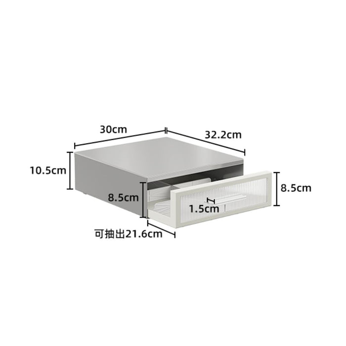 Coffee Machine Organiser Pull Out Drawer Rack Horizontal