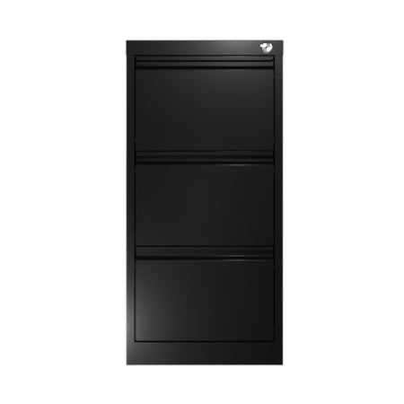 Filex 3 Drawer Office Filing Drawer Cabinet Black