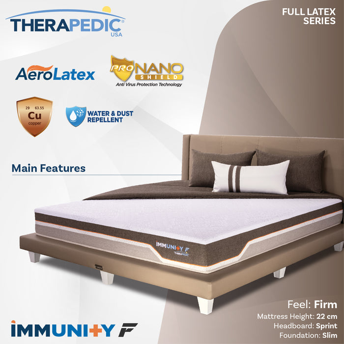 Therapedic Immunity Firm Tension Mattress 22cm