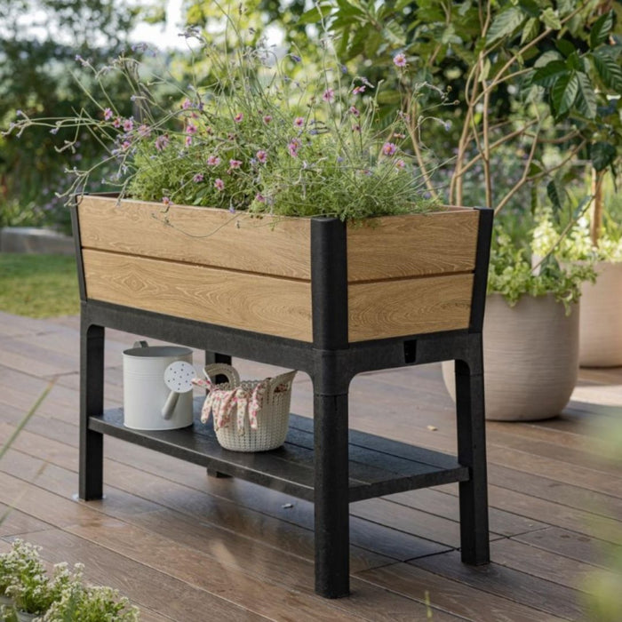 Darwin Raised Planter Garden Bed Ashwood