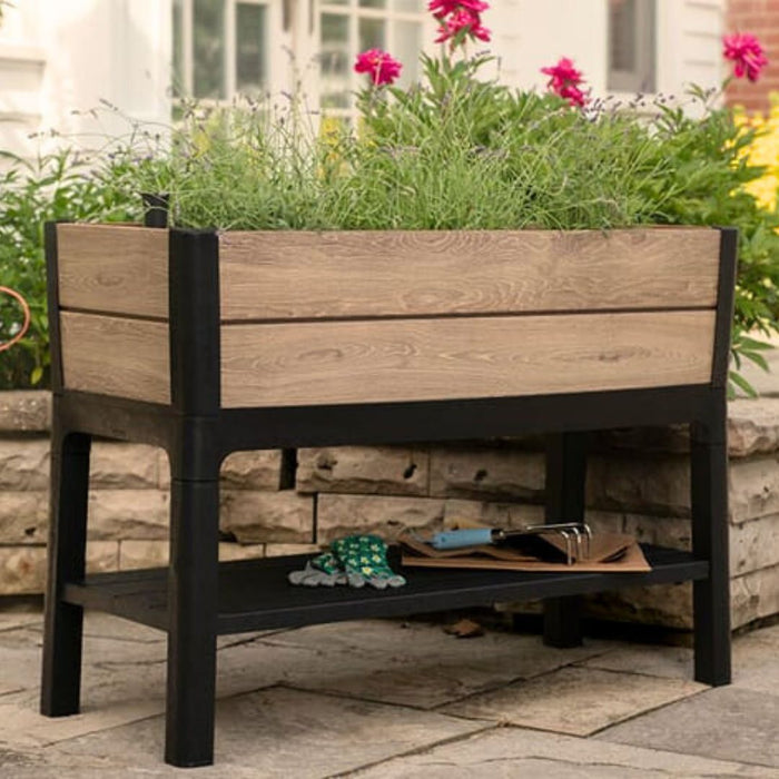 Darwin Raised Planter Garden Bed Ashwood