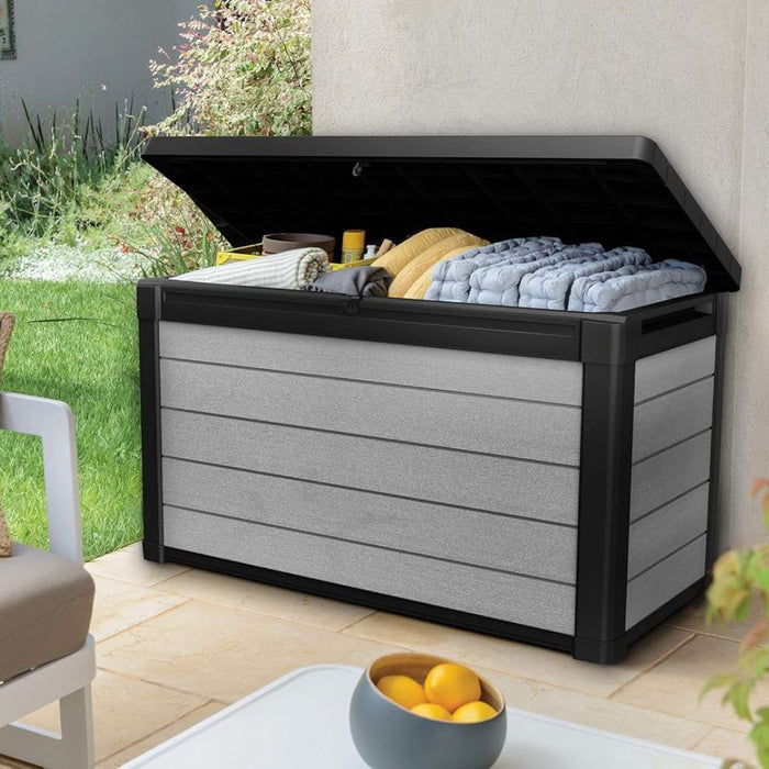 Premier Outdoor Deck Box 100 Dark Grey