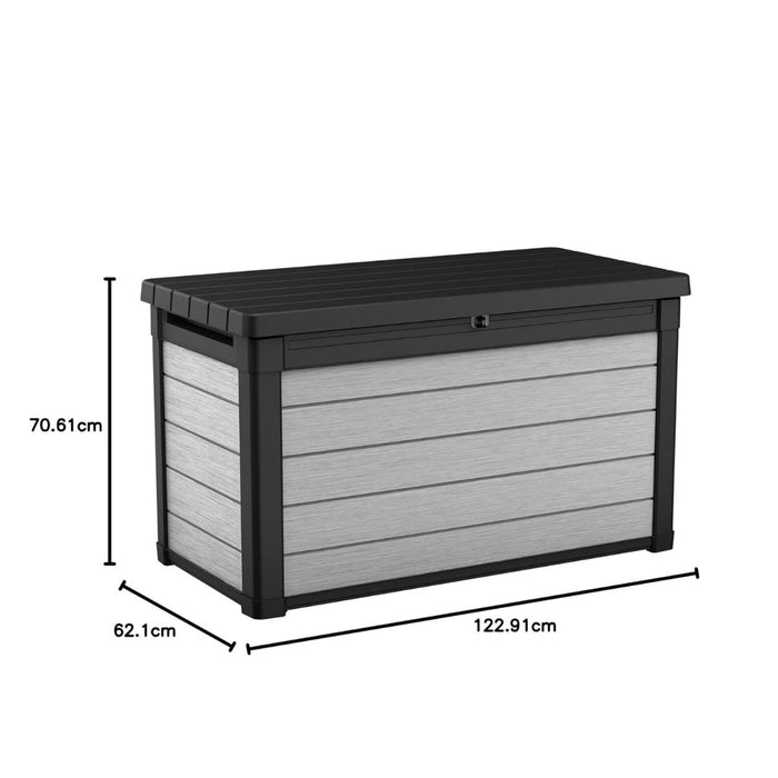 Premier Outdoor Deck Box 100 Dark Grey