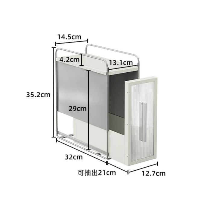 Slim Pull Out Organiser Drawer Rack