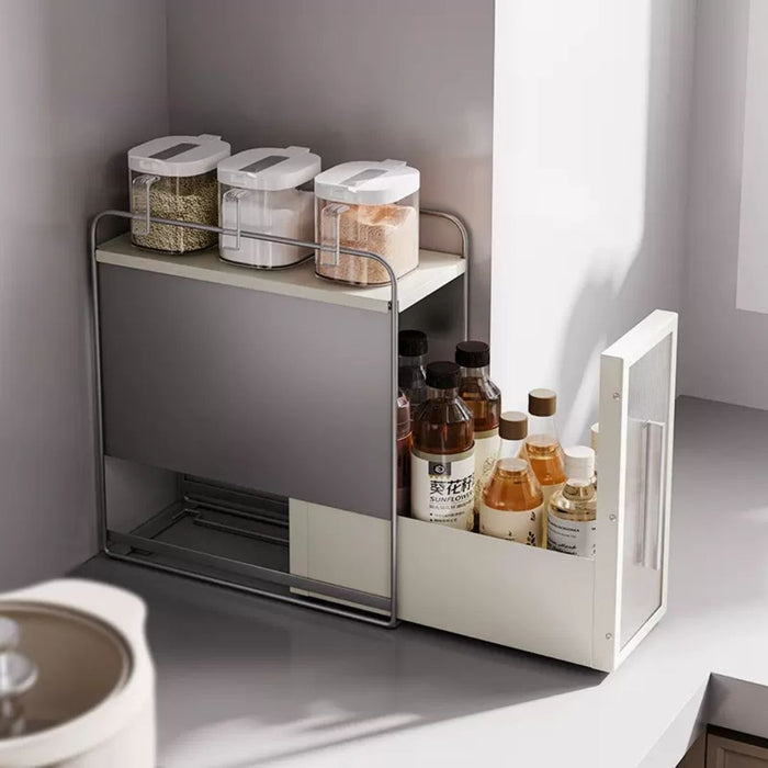 Slim Pull Out Organiser Drawer Rack