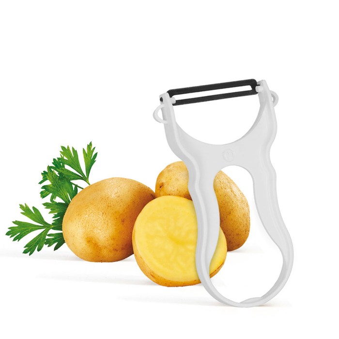 Quick Potato Peeler S/S White 11cm