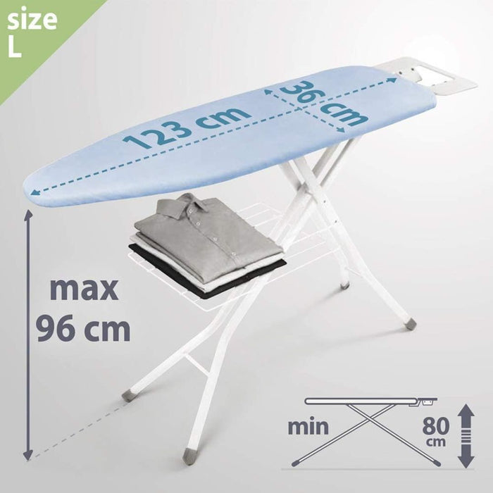 Ironing Board Oriones with Clothes Rack 123 x 36