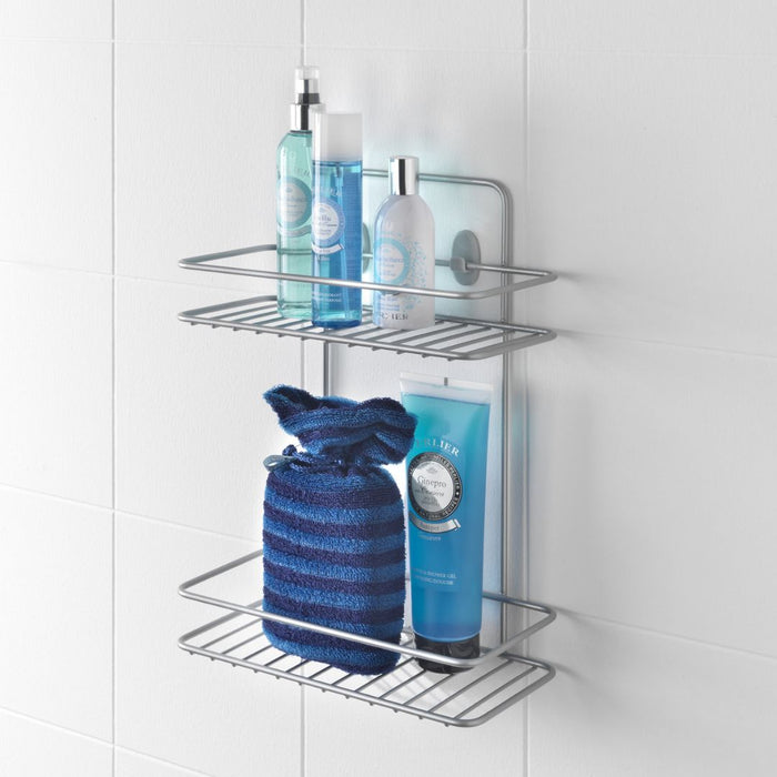 Reflex 2 Tier Rectangle Bathroom Storage Rack