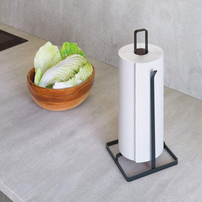 Tokyo LAVA Kitchen Paper Roll holder Black