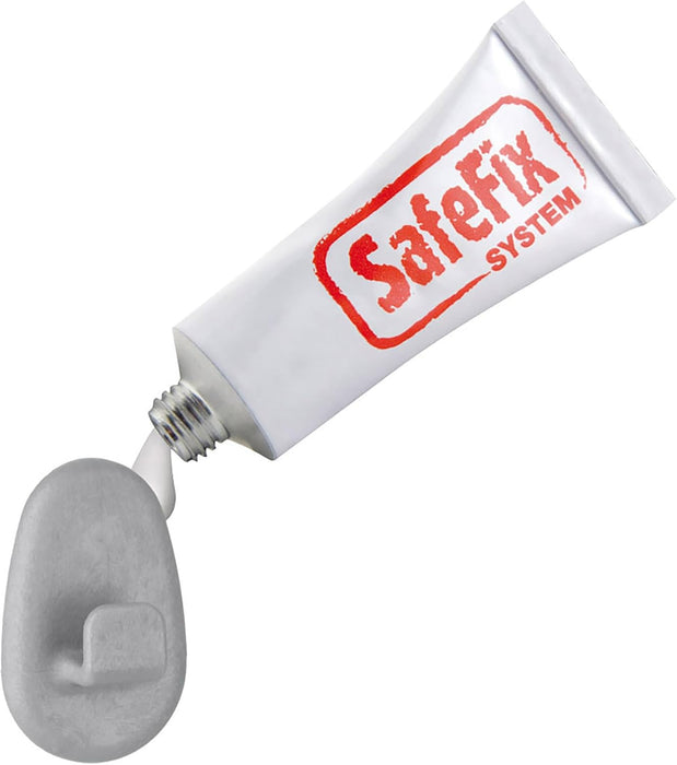 SafeFix Universal Set of 2 Wall Hooks + Glue