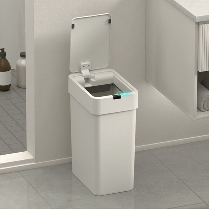 9L Nino Slim Plastic Sensor Trash Bin Grey