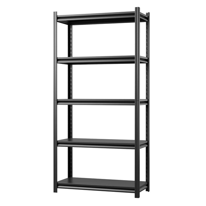 SteelMax 5 Tier Shelving Rack Black