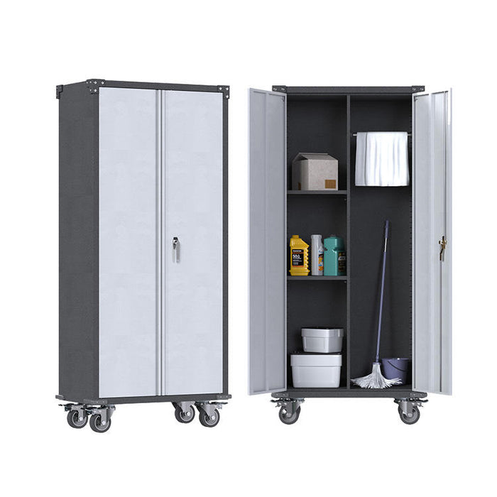 SteelMax Tall Multipurpose Storage Cabinet with wheels