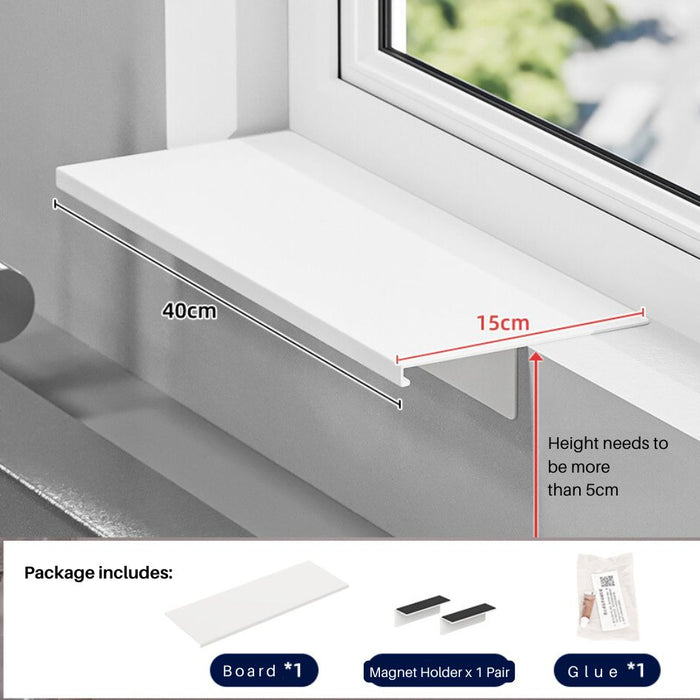 Window Sill Bathroom Ledge Extension Board 40 x 15 cm