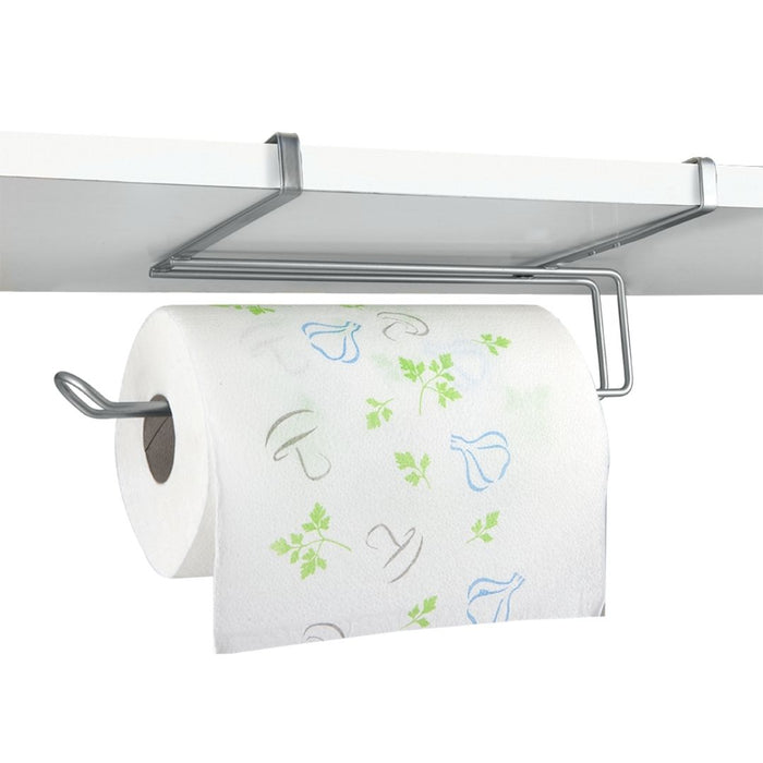 Undershelf Hanging Paper Roll Holder 2 Way