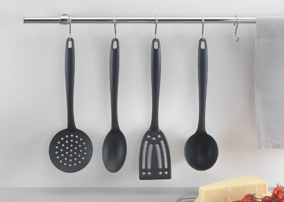 Dyna Spaghetti Spoon Black 32cm