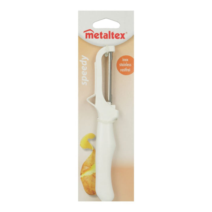 Metaltex Speedy Vegetable Peeler S/S White 18Cm