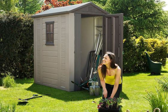 Factor 4 x 6 Outdoor Shed Free Delivery