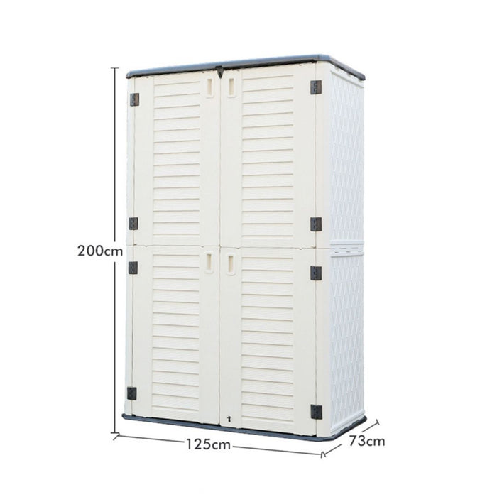 Mason Utility Outdoor Storage Shed + Free Assembly