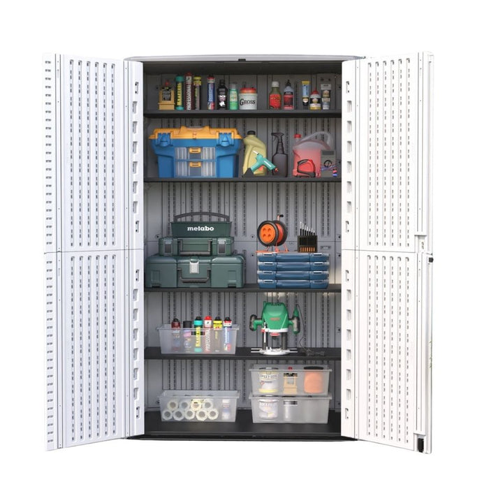 Mason Utility Outdoor Storage Shed + Free Assembly