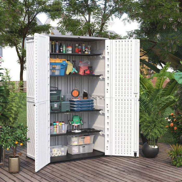 Mason Utility Outdoor Storage Shed + Free Assembly